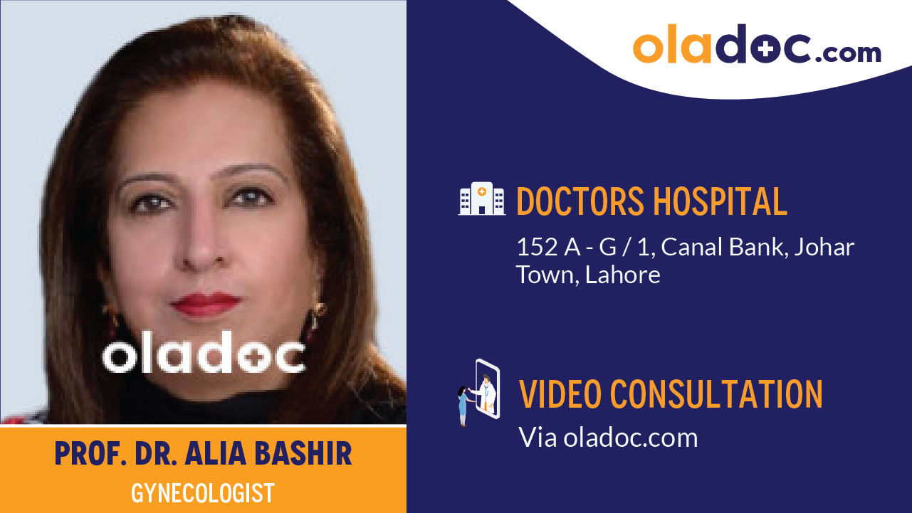 Practice locations of Dr.Alia Bashir